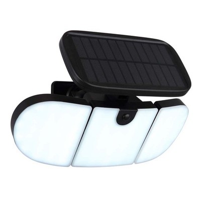 Außenwandlampe Solarleuchte Außenstrahler beweglich LED BigLight