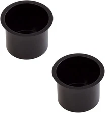 GSE Games & Sports Expert Jumbo Aluminum Cup Holder, Drop-in Holder Black 