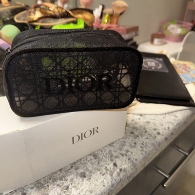 Christian Dior Trousse Pouch Women's Makeup Organizer Black | eBay