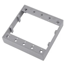 Red Dot 2IHE Device Outlet Box Extension Ring, 2 Gang, 4-5/8-Inch Width by...