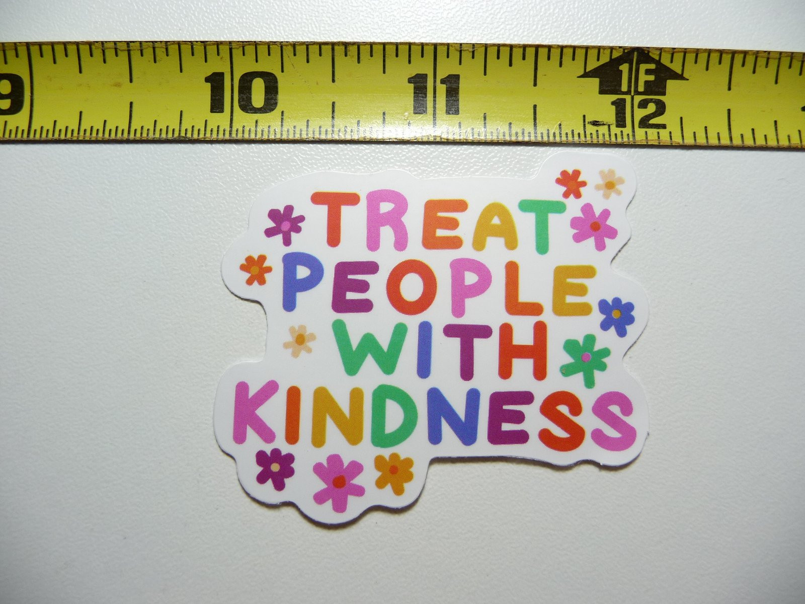 Inspirational Flower Decal Sticker for Positive Vibes and Motivation