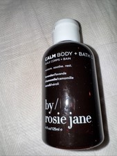 By/ Rosie Jane Calm Body Bath Oil 4 fl oz / 125ml Travel Size NIB Ships Free