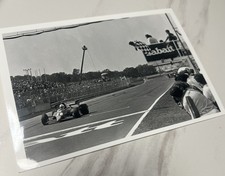 Original Pressefoto Photo Ferrari 126  Rene Arnoux #28 1983 Race Period B/W