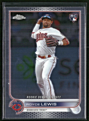 2022 Topps Chrome Update Series - Rookie Debut Royce Lewis #USC79