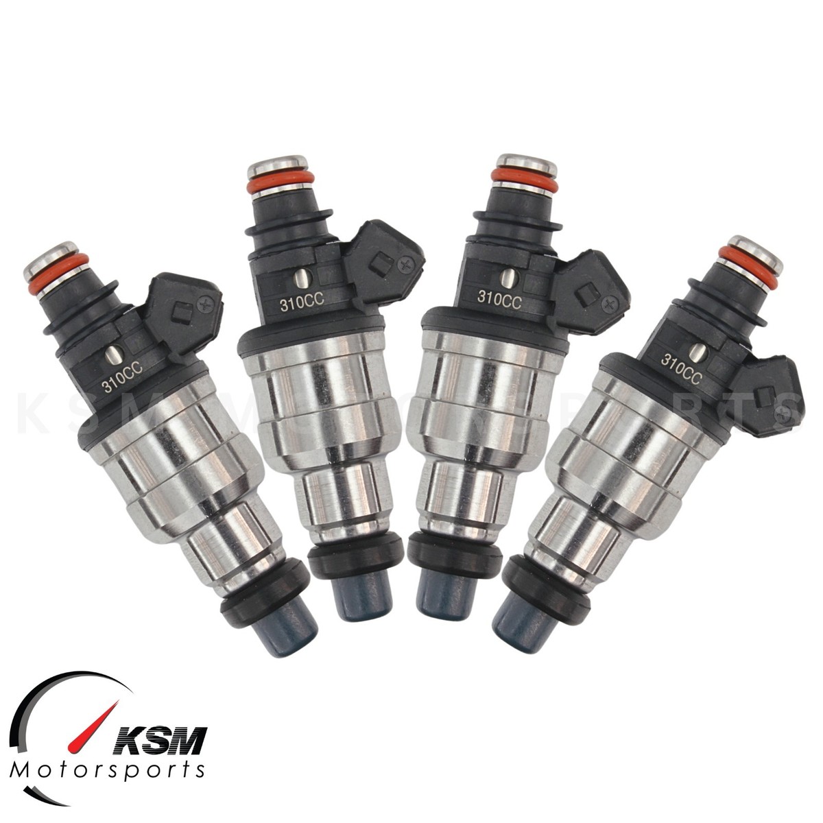 4x 310cc Fuel Injectors Fit Honda OBD1 OBD2 B16 B18 B20 D15 D16