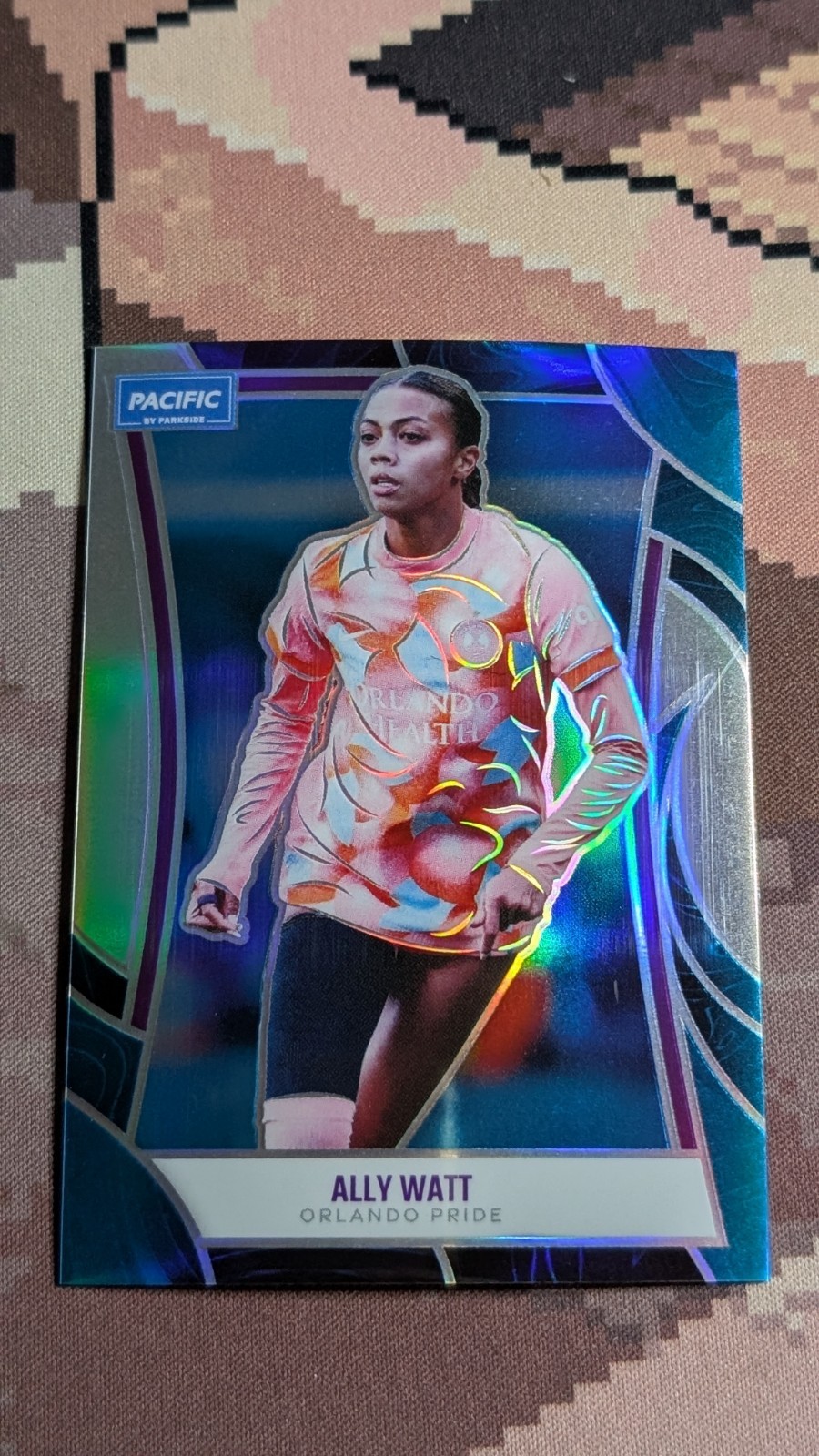 2025 Parkside NWSL Pacific Auswahlliste! BASE & RED PARALELL (SP)