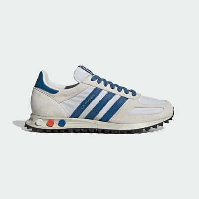 Adidas Herren Originals LA TRAINER OG Schuhe in Off White/Dark Marine