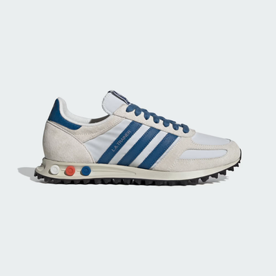 adidas gazelle silver green womens adidas Originals LA Trainer OG main image 1