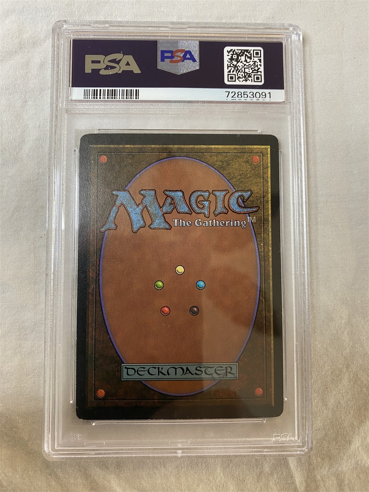 1994 Magic The Gathering The Dark Mana Vortex PSA NM-MT 8 POP 5 view 4