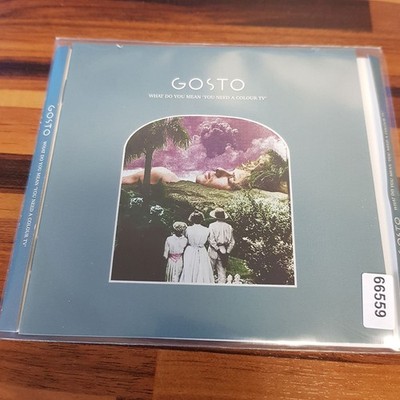 GOSTO what do you mean you need a color tv NM/EX (CD Album, Rock, Not On Label)