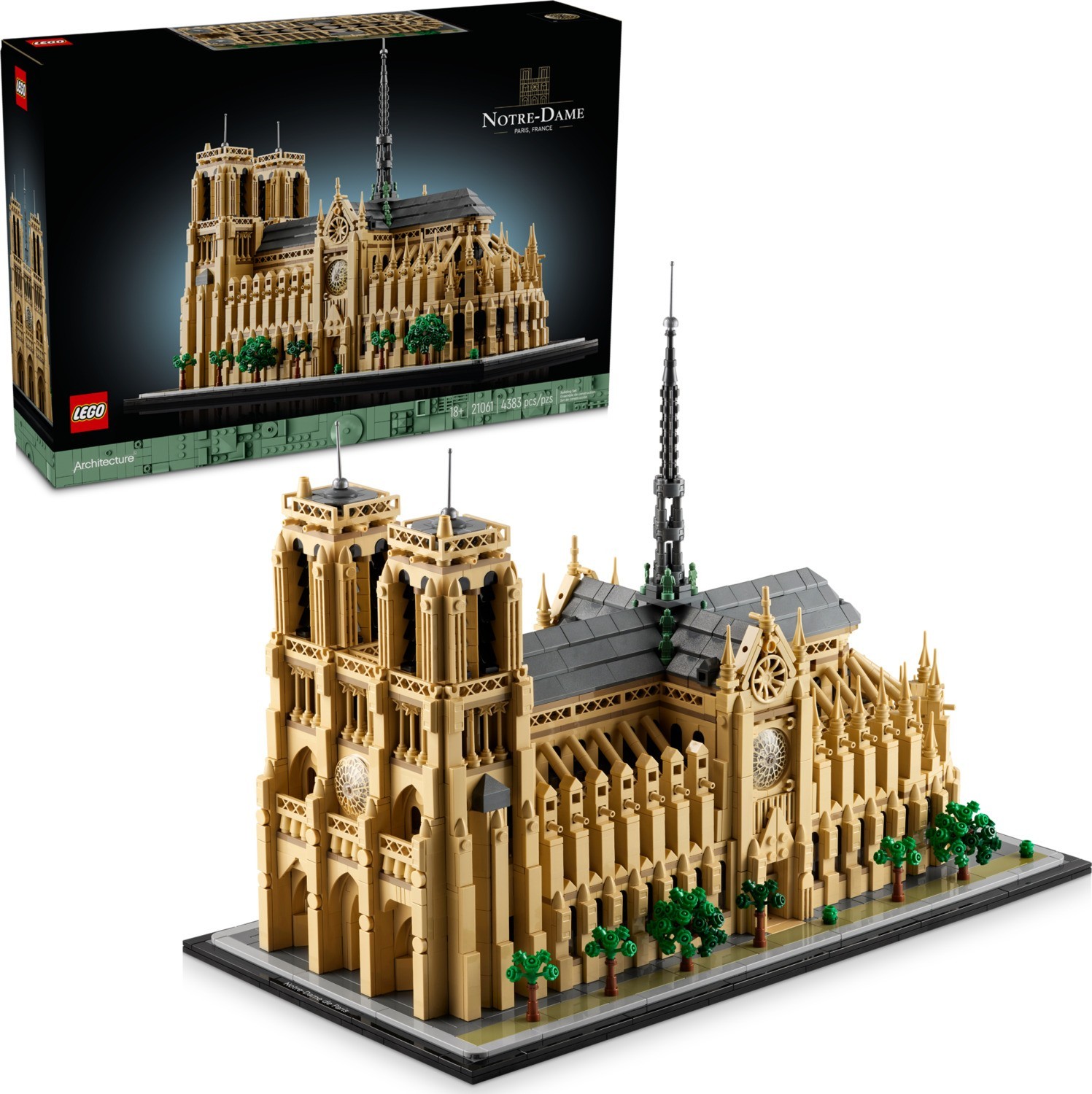 LEGO Notre-Dame de Paris 21061 (4383 Pieces) New/Sealed Fast Shipping