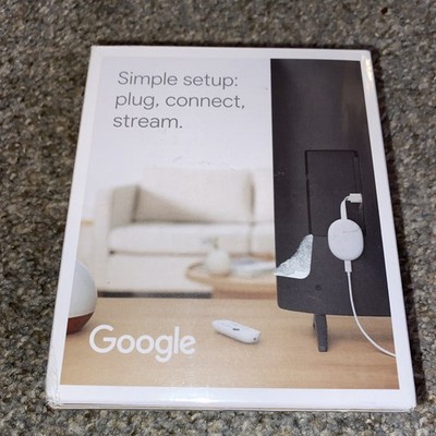 Google Chromecast with Google TV 4K HDR Streaming Stick & Voice