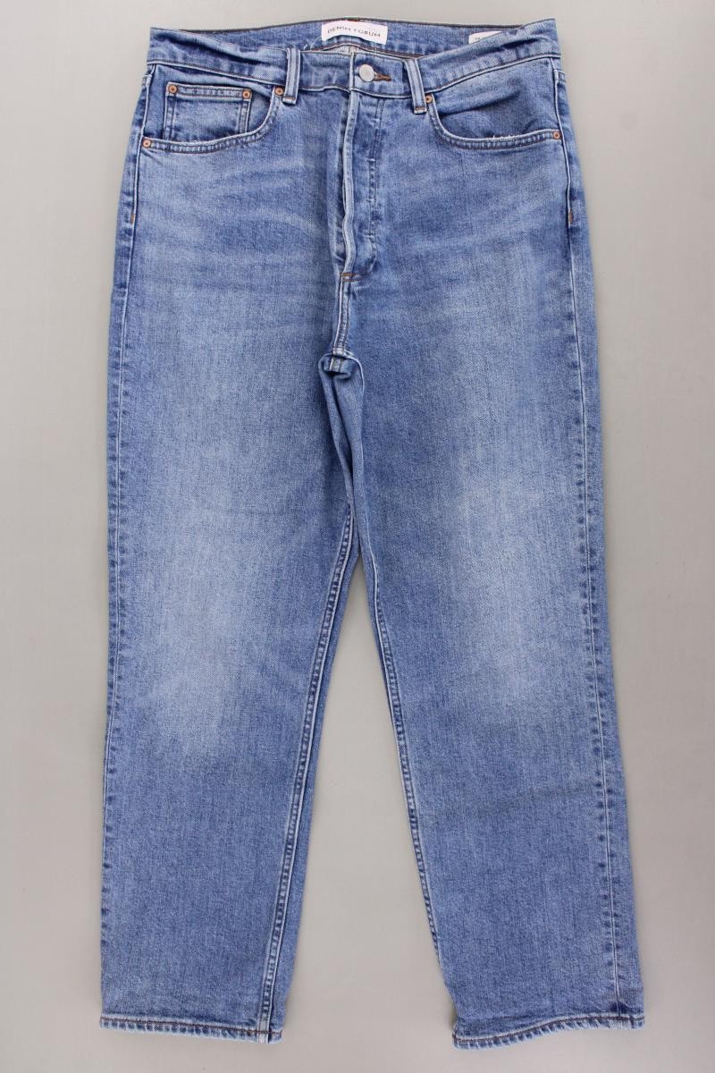 Vaqueros rectos de tiro alto Denim Forum The Arlo para mujer talla W32/L28,...