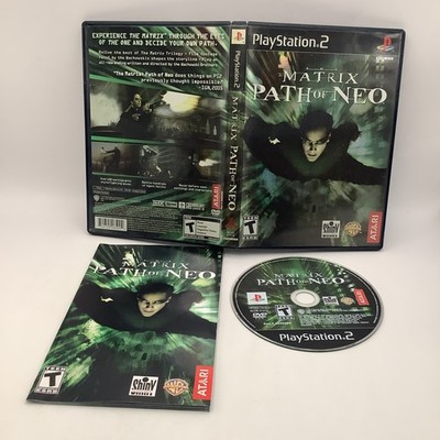 The Matrix: Path of Neo (Sony PlayStation 2, 2005) PS2 Complete w/ Manual