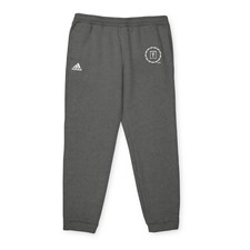 White Minimal Logo joggers Fleece Sweatpants