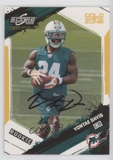 2009 Score Inscriptions Rookie Gold Zone Auto 48/50 Vontae Davis #400 Auto 0m5h