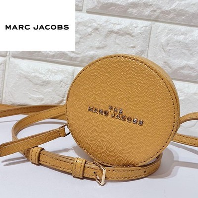 MARC JACOBS The Hot Spot Mini Shoulder Bag Yellow Round Crossbody