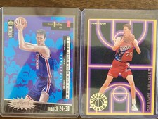 Shawn Bradley Lot Of (2) 1994-1996 Fleer And Upper Deck Basketball Cards