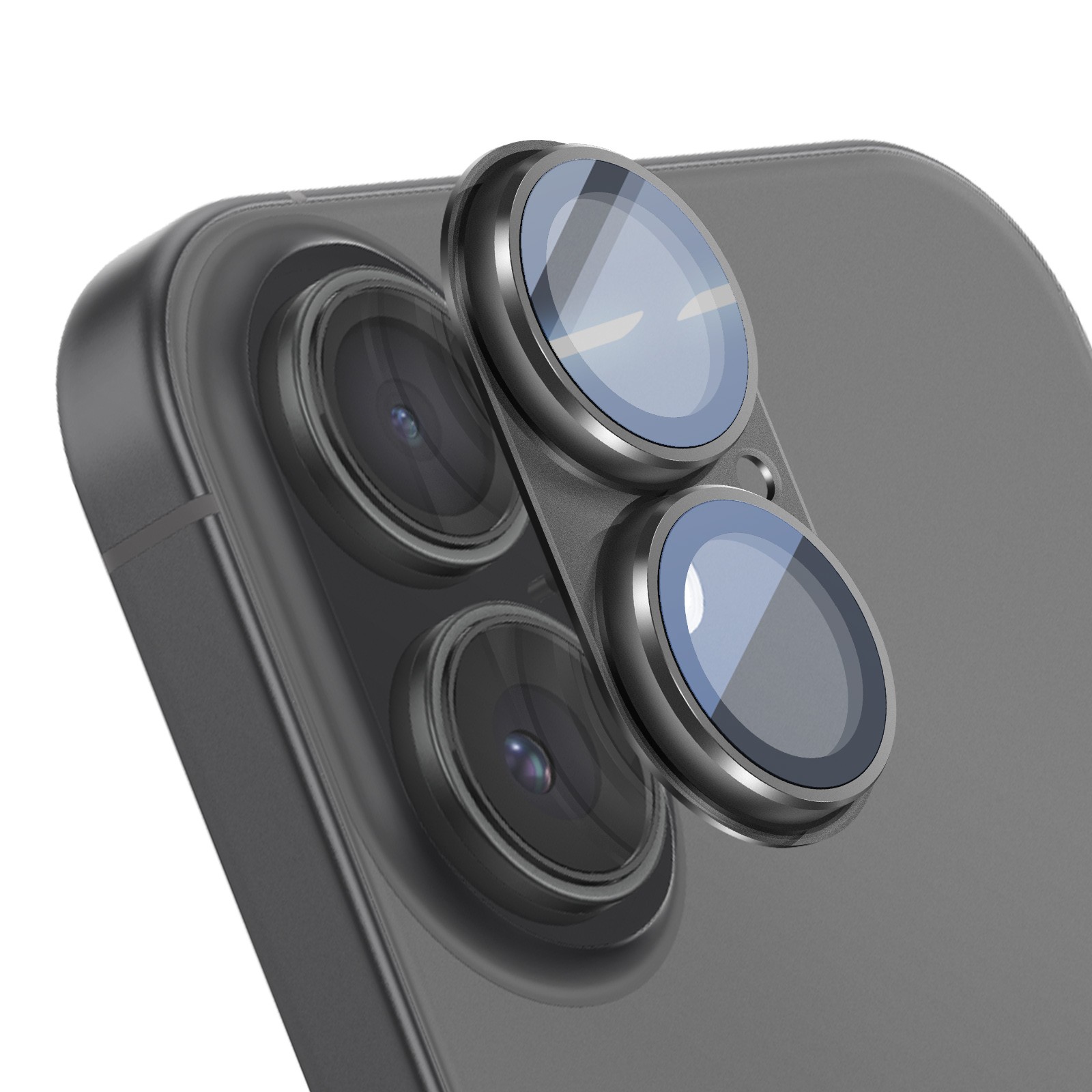 Protection objectif caméra pour iPhone 17 vitre arrière aluminium Avizar