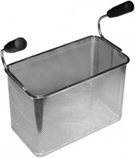 CESTELLO BOLLITORE CUOCI PASTA CON MANICI LATERALI 1/3 INOX CM 16x29xH20