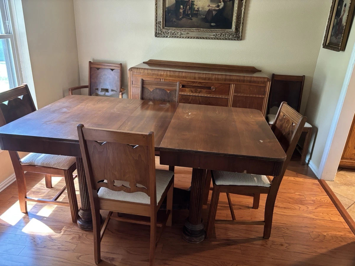 Original Antique Dining Sets Antique 1920-1949 Time Period