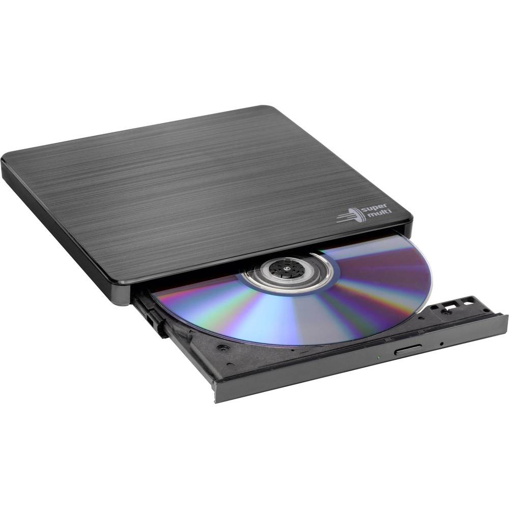 Graveur DVD externe HL Data Storage GP60 matériel informatique USB 2.0 pour sauvegarde PC portable