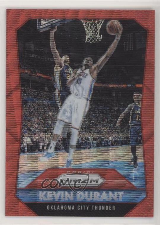 2015-16 Panini Prizm Ruby Wave Prizm 152/350 Kevin Durant #96 m9g