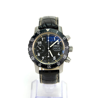 VINTAGE Kobold Endurance Stainless Steel 41mm Chronograph Watch C 041-50