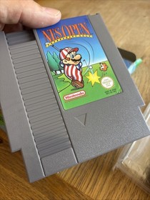 Vintage NES Nintendo Game Unplayed Open Tournament Golf PAL Uk Rare