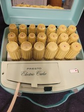 Vintage Presto Electric Curler Hot Roller Set PP16A 1960s-1970s