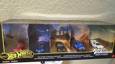 Hot Wheels Premium Fast & Furious Brian O'Conner 5er Set PKW 1:64