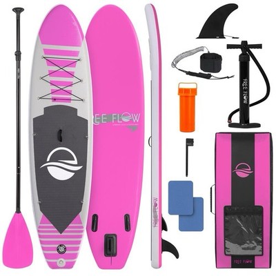 SereneLife - SLSUPB145 Inflatable Stand Up Paddle Board Brand New