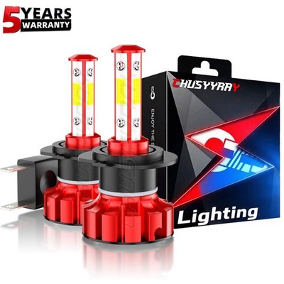 For Honda Goldwing GL1800 01-2016 H7 Motorcycle LED Headlight Bulbs Super Bright