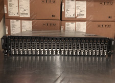 Dell PowerVault MD1220 24x 300GB 10k 2.5 SAS JBOD 2x EMM 3DJRJ 2x PSU