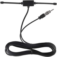 Universal Car Stereo AM FM Dipole Antenna,Hidden Adhesive Mount AM FM Radio Ante