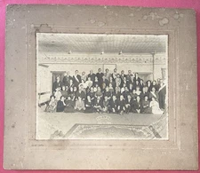 Antique Cabinet Photo IOOF No22 Proctorsville VT 1912 Chas Woodhouse Encampment