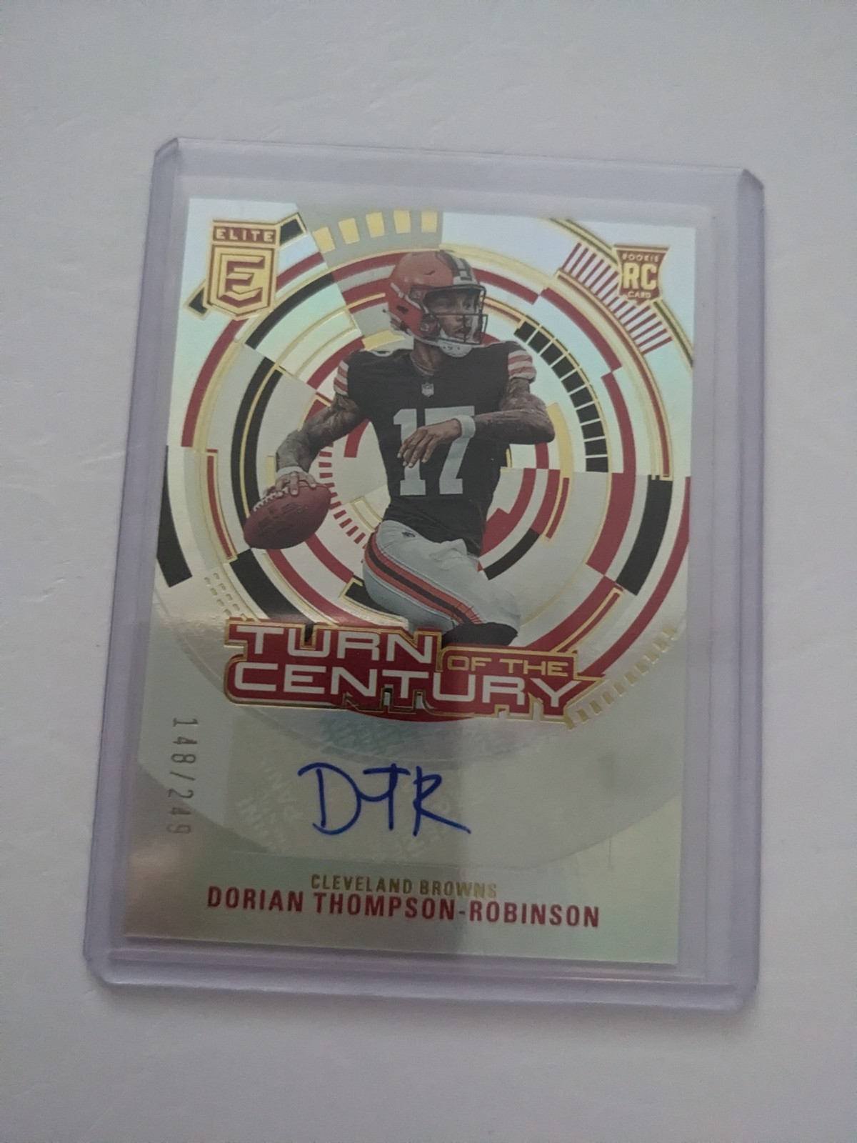 2023 Elite Dorian Thompson-Robinson 148/249 Auto Turn Century RC Browns #TC-DTR