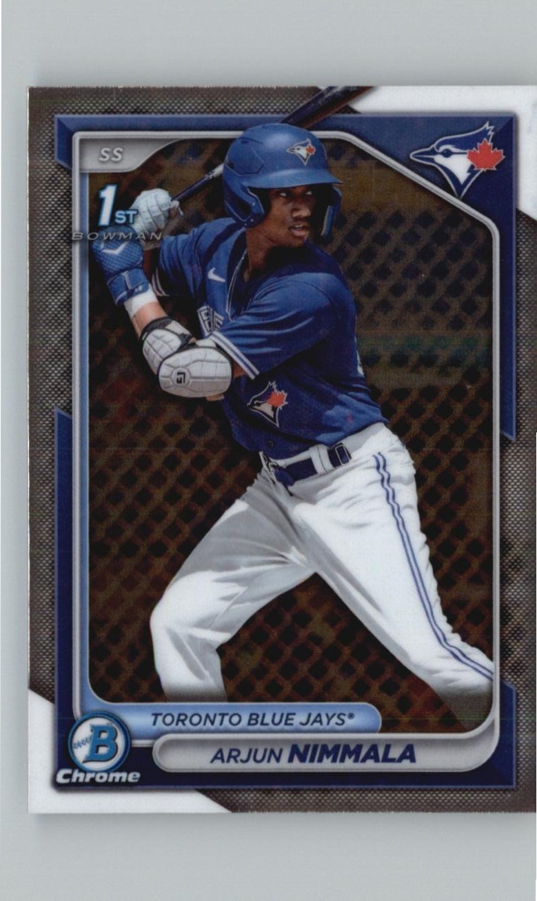 2024 Bowman Chrome 1st Bowman Arjun Nimmala
