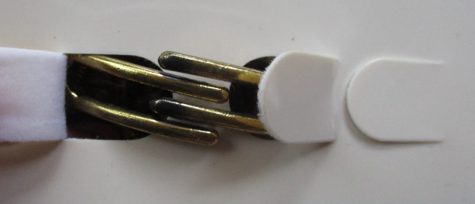 Joyería de moda nueva pinza para el pelo tono dorado y turquesa. Caja de regalo Foto 2 de 3