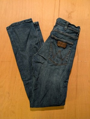 Wrangler Blue Denim Arizona Stretch Jeans Men's Measured Size W34 L30