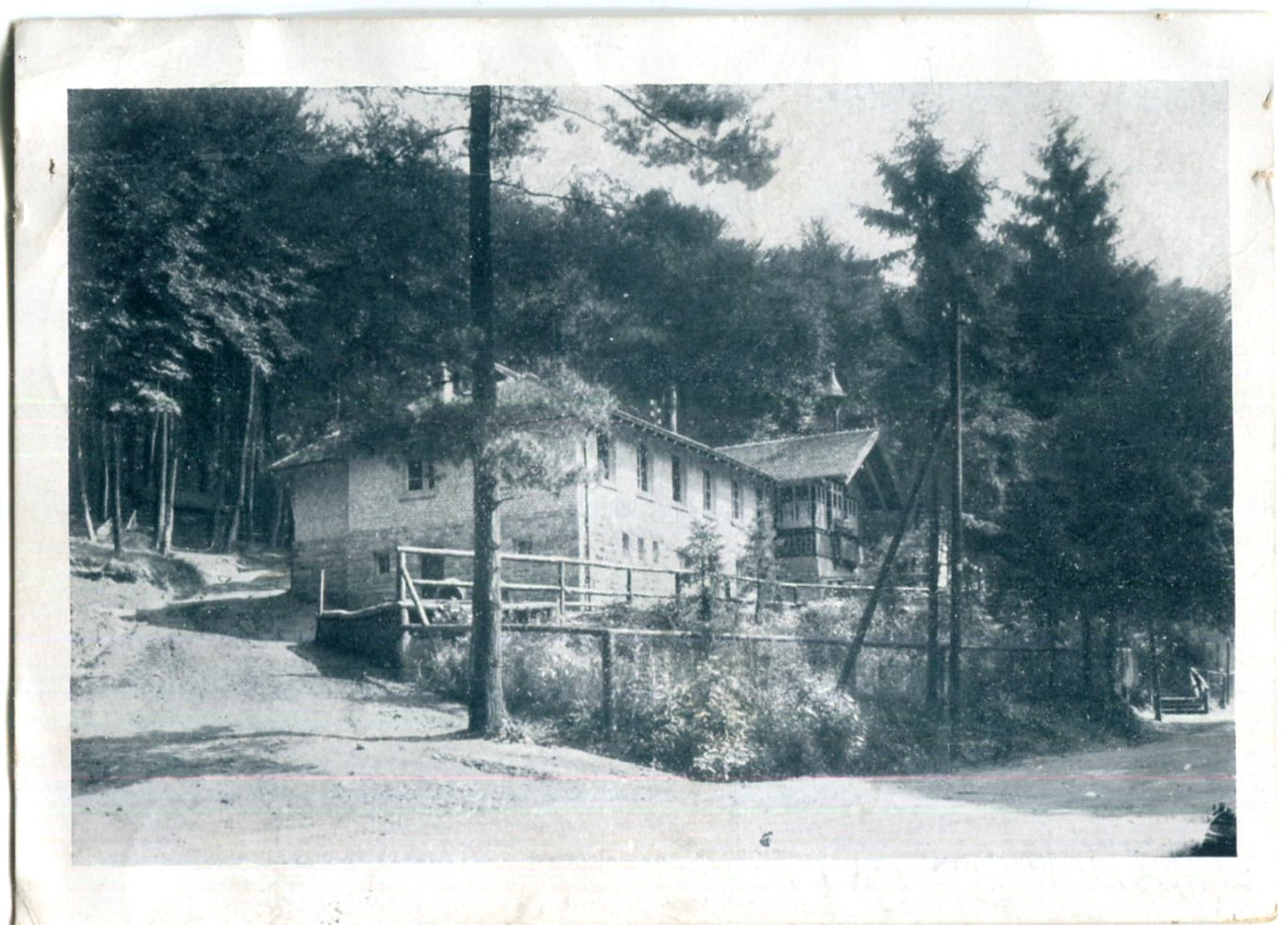 AK SAARBRÜCKEN ST. JOHANN Turnerheim im Stadtwald 20er