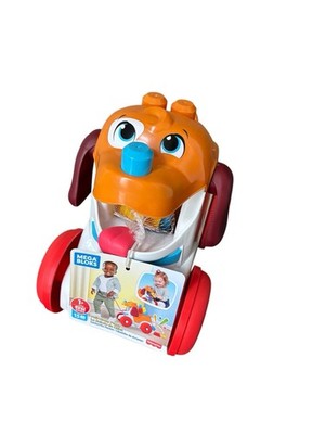 MEGA Bloks Hündchen zum Hinterherziehen Bauset Inkl. 15 Bausteinen / Neu