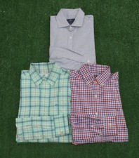Lot Of 3 Vineyard Vines On The Go Performance Shirt Men's Small L/S Whale Z99