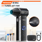Updated X3Ultra Turbo Fan Jet,Mini Handheld 180000RPM Powerful Compressed Air Du