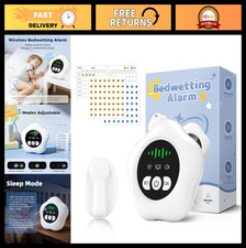 2026 Wireless Bed Wetting Alarm for Kids - Compact, USB-C Rechargeable, 3 Modes