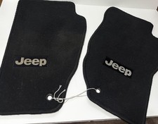 Jeep Liberty 2008-2013 Front 2 Floor Mats Oem Black Carpet
