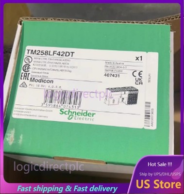 One Brand New Schneider host module TM258LF42DT