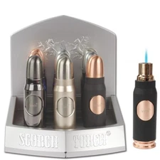 Scorch Torch Bullet Design Single Burner 61524 Adjustable Refillable
