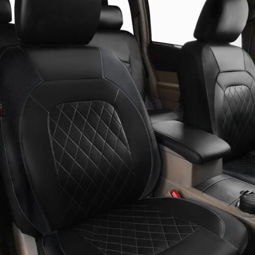 Auto Sitzbezüge Sitzbezug Vordersitze für VW T5 T6 T6.1 T7 MULTIVAN TRANSPORTER - Bild 9 von 10