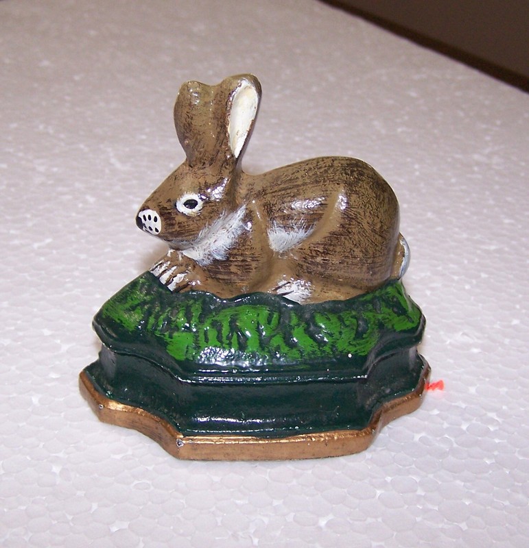 Small Rabbit Wedge Door Stop